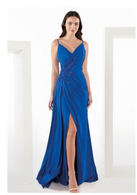 Dress with thin straps and crystal embroidery VIVIEN | dress | 75P 44102